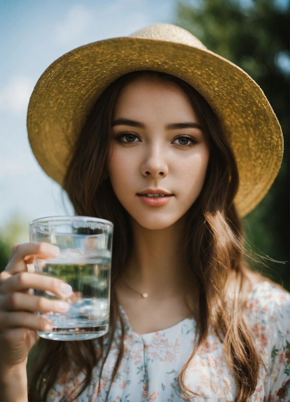 Skin, Lip, Hat, Photograph, Facial Expression, People In Nature