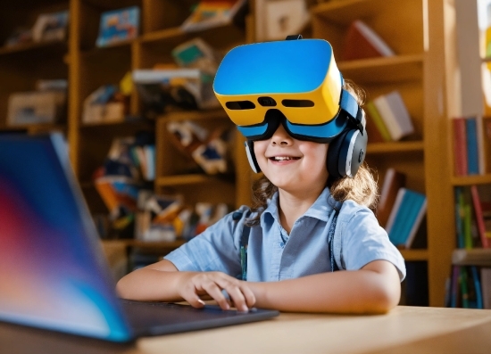 Smile, Goggles, Vision Care, Sunglasses, Table, Laptop
