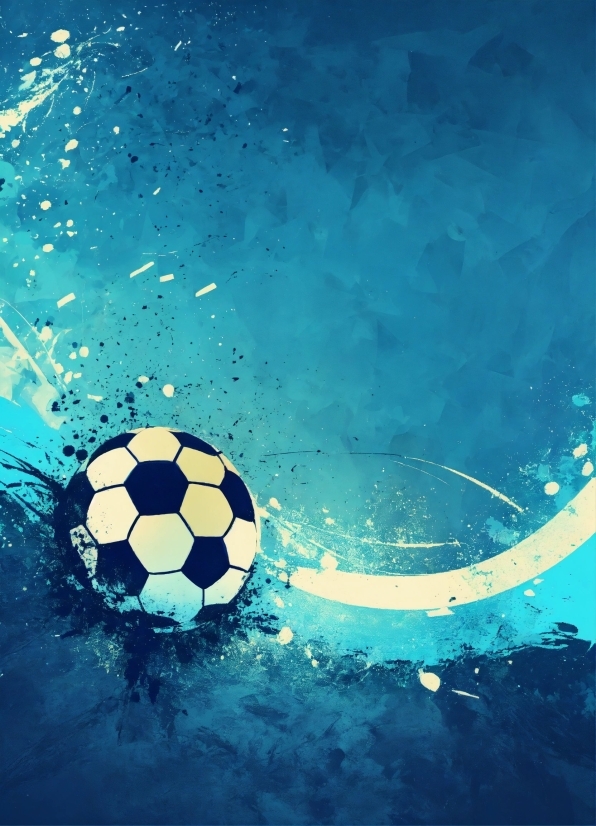 Soccer, Football, World, Ball, Azure, Blue