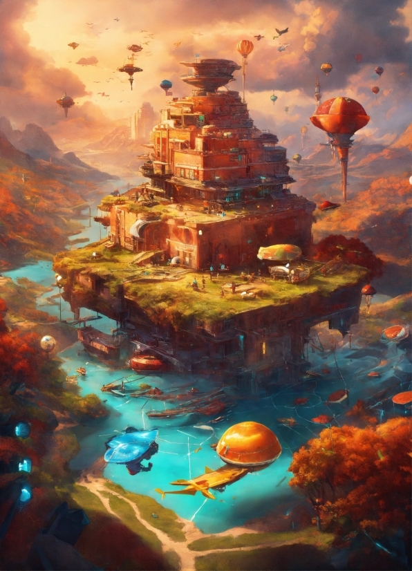 Space Hdri Free, Cloud, Water, World, Sky, Building