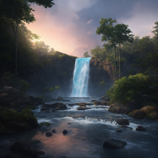 Stock Video With Audio, Water, Cloud, Sky, Plant, Natural Landscape