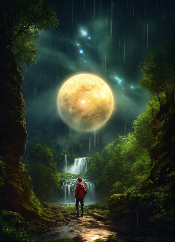 Super Mario Wallpaper, Plant, Atmosphere, World, Moon, Sky