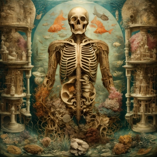 Temple, Rib, Jaw, Organism, Bone, Skull
