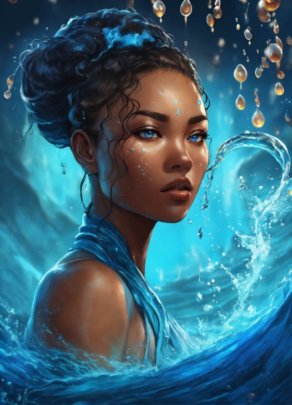 Wall E Ai, Water, Hairstyle, Eye, Nature, Azure
