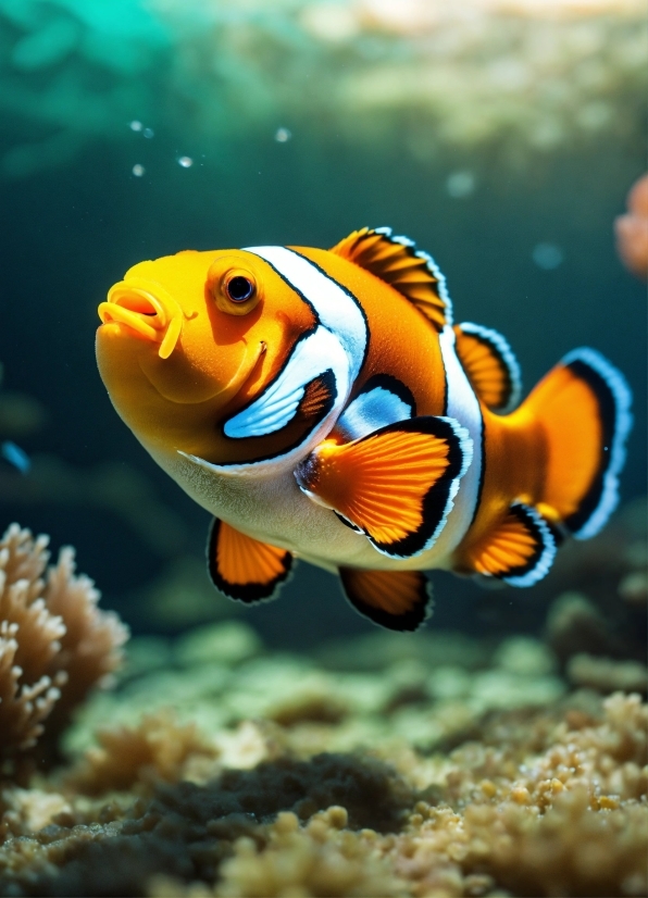 Water, Anemone Fish, Clownfish, Vertebrate, Natural Environment, Organism