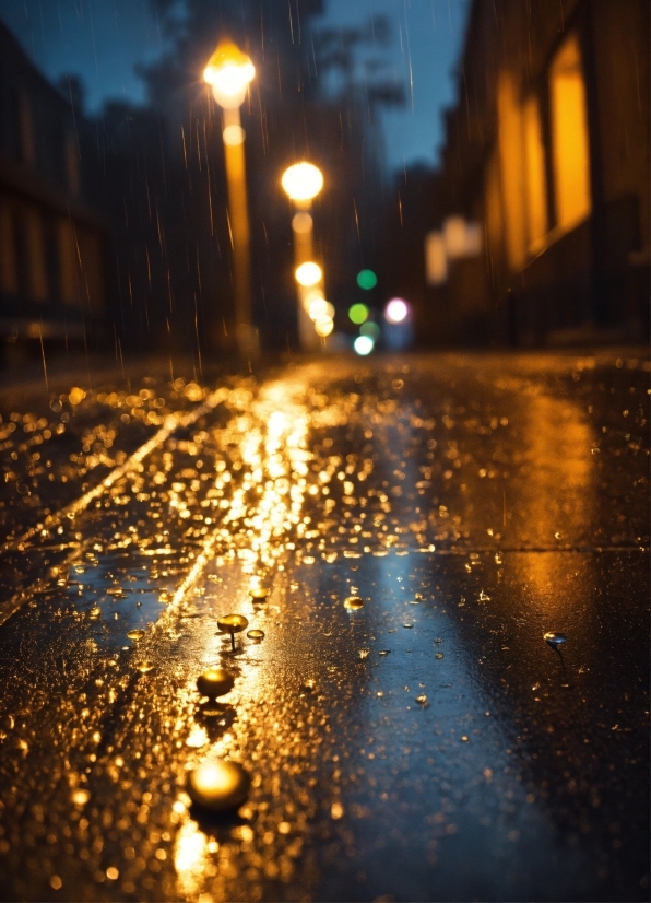 Water, Atmosphere, Automotive Lighting, Road Surface, Street Light, Infrastructure