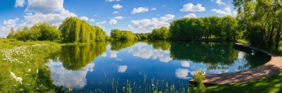 Water, Cloud, Sky, Water Resources, Plant, Natural Landscape
