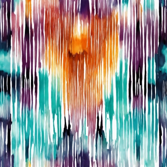 Water, Colorfulness, Purple, Art, Font, Painting