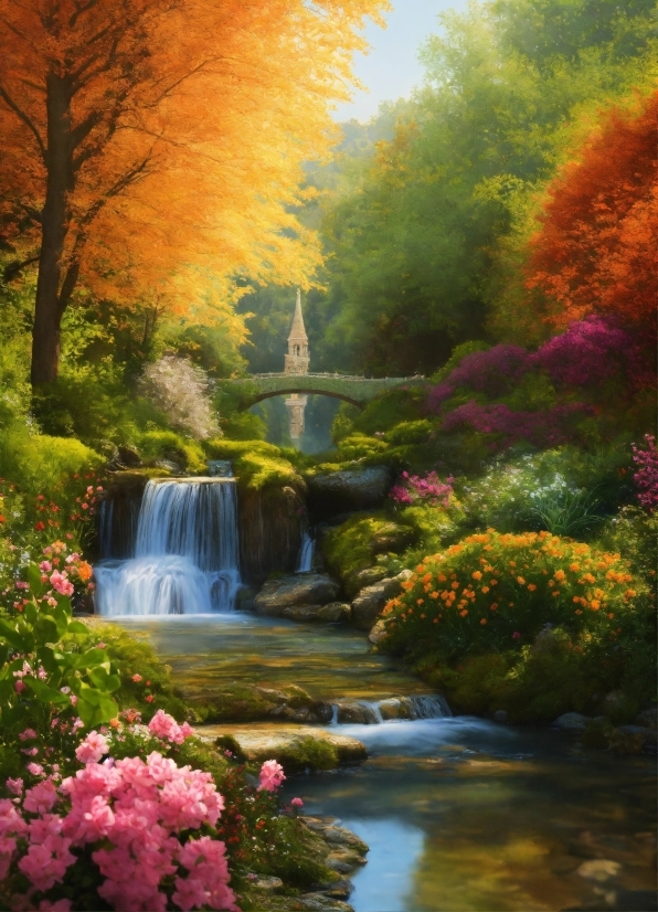 Water, Flower, Plant, Ecoregion, Light, Sky