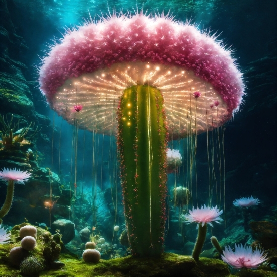 Water, Flower, Plant, Light, Nature, Organism
