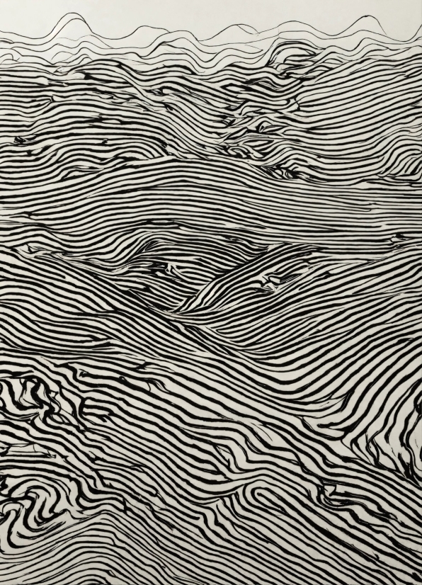 Water, Grey, Pattern, Art, Monochrome, Wood