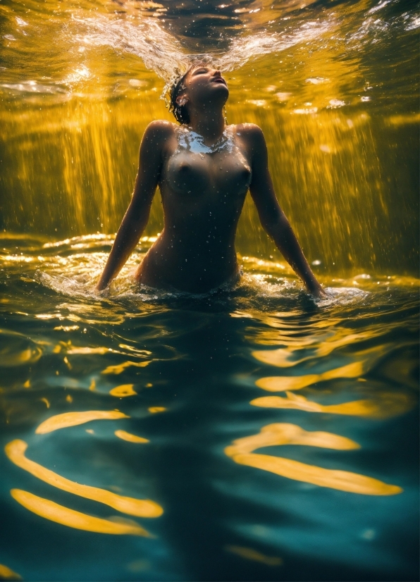Water, Hand, Water Resources, People In Nature, Light, Flash Photography