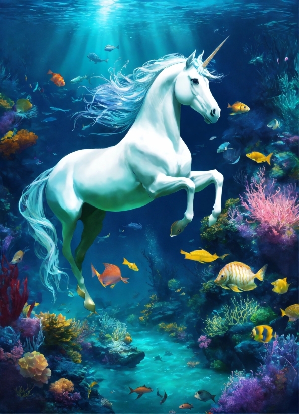 Water, Horse, Vertebrate, Nature, Natural Environment, Organism