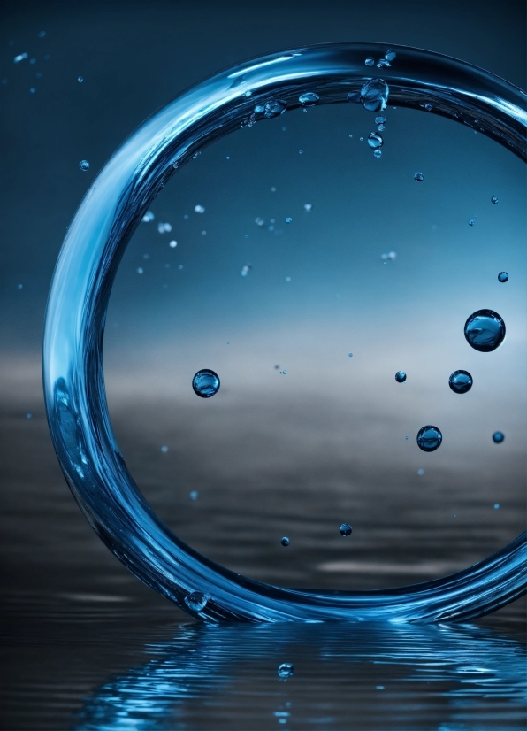Water, Liquid, Blue, Astronomical Object, Circle, Electric Blue