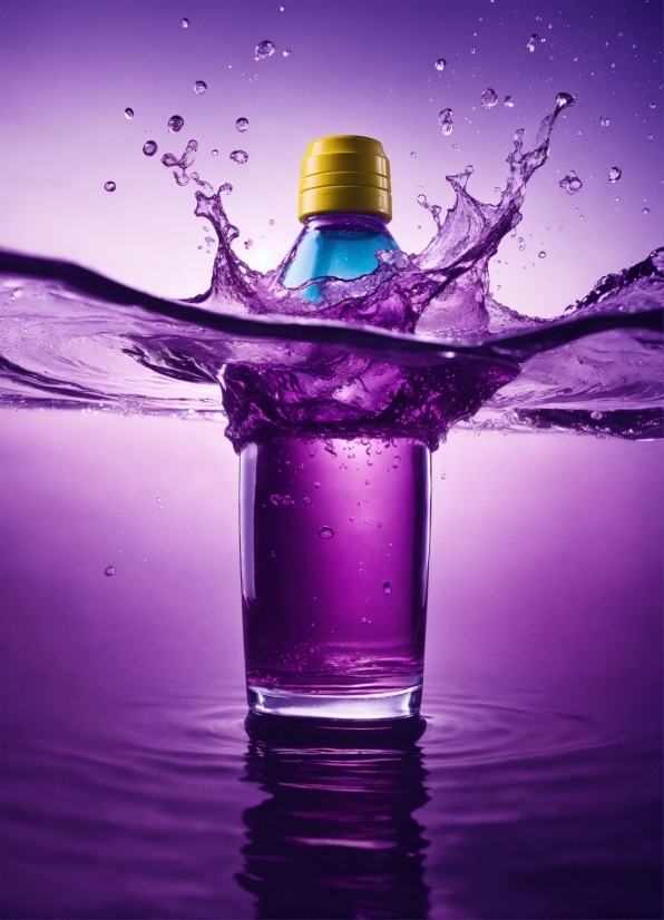 Water, Liquid, Light, Purple, Fluid, Lighting