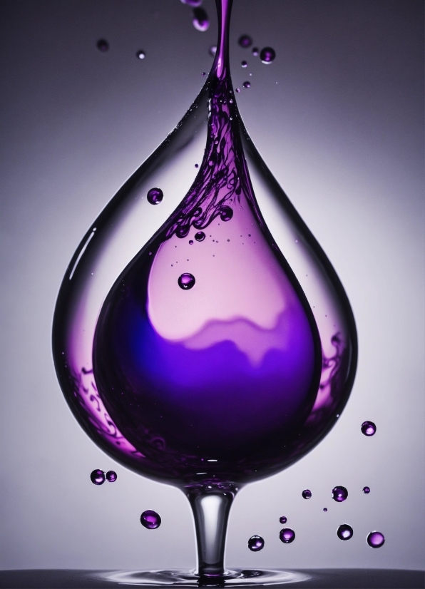 Water, Liquid, Light, Purple, Fluid, Violet
