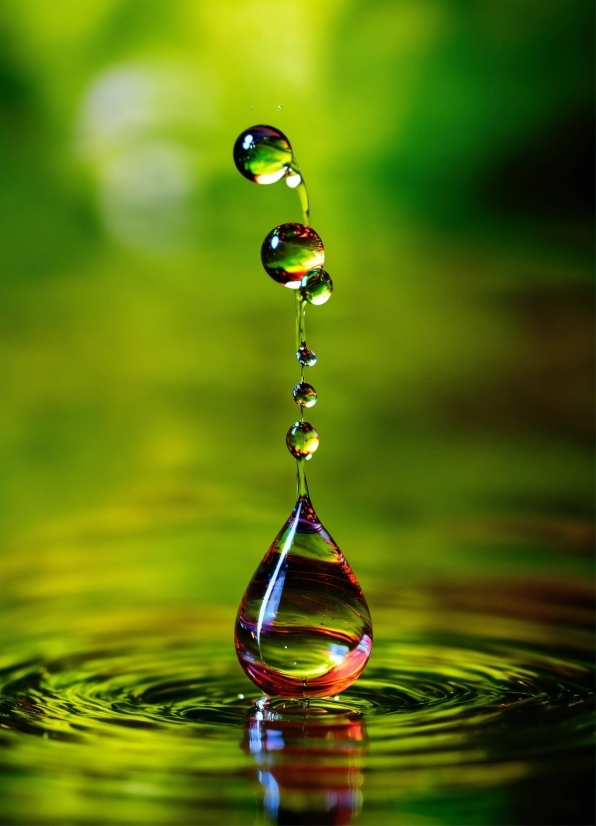 Water, Liquid, Plant, Fluid, Terrestrial Plant, Liquid Bubble