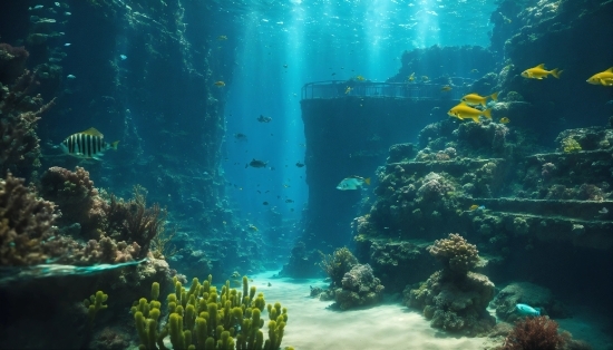 Water, Nature, Underwater, Natural Environment, Fluid, Organism