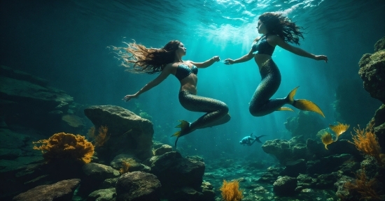 Water, People In Nature, Underwater, Organism, Happy, Recreation