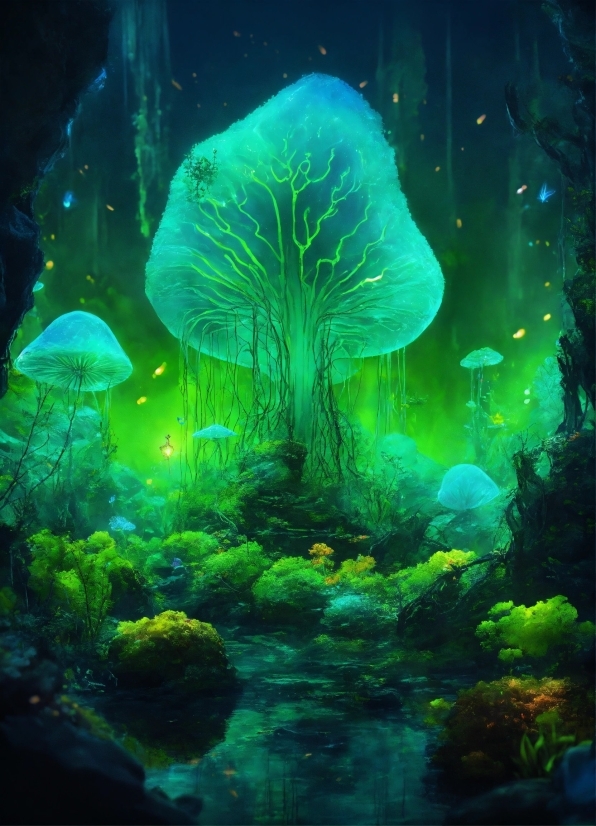 Water, Plant, Green, World, Underwater, Organism