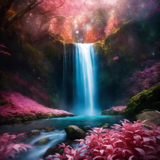 Water, Plant, Sky, Flower, Light, Nature