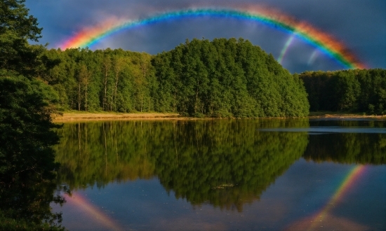 Water, Rainbow, Sky, Cloud, Water Resources, Atmosphere