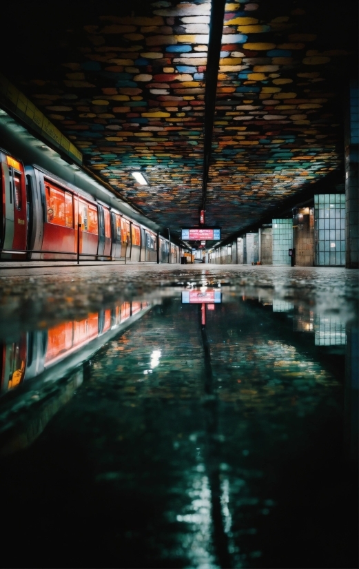 Water, Train, Body Of Water, Building, Rolling Stock, Automotive Lighting
