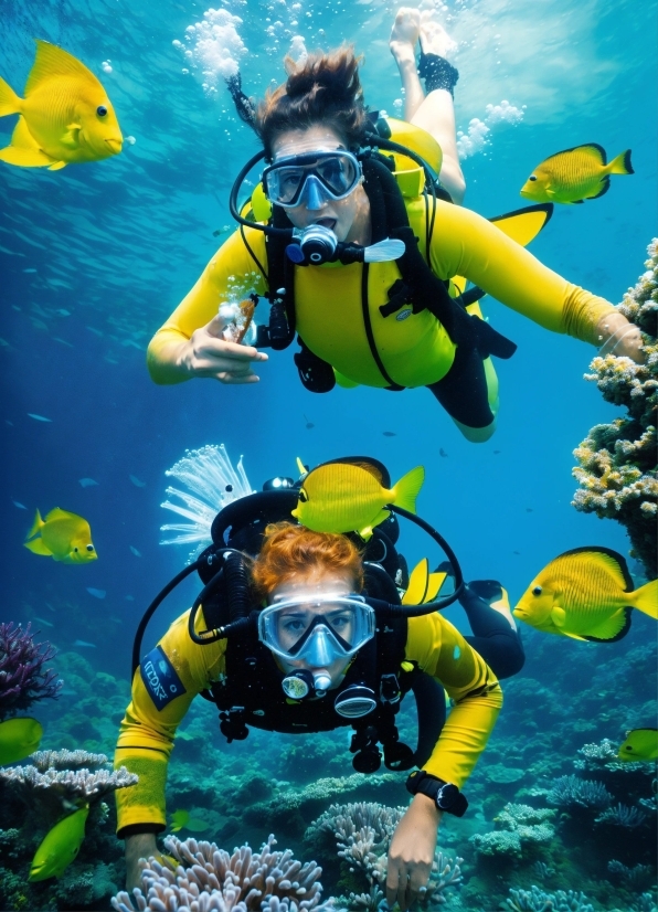 Water, Underwater Diving, Green, Scuba Diving, Underwater, Natural Environment