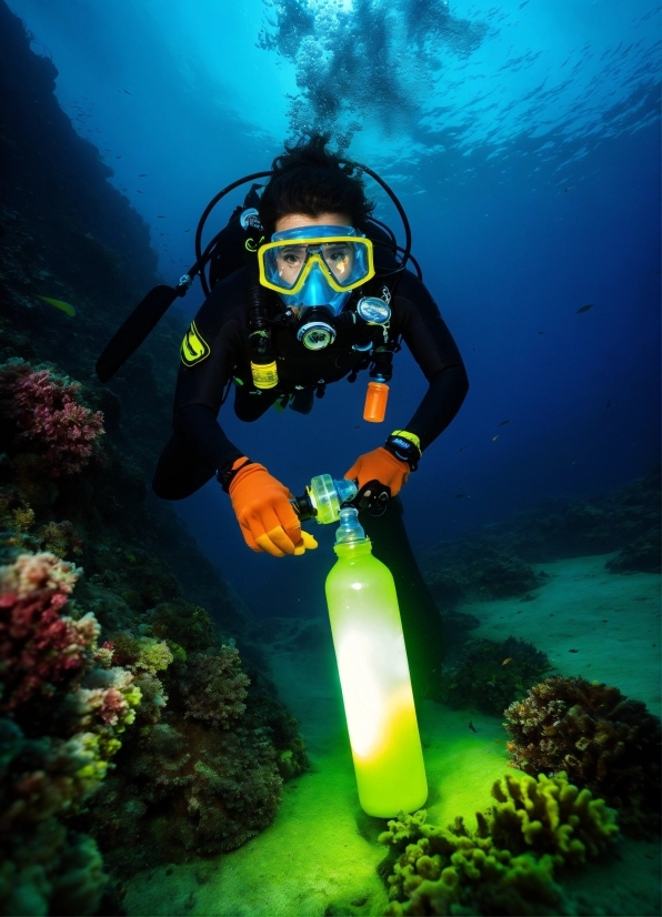 Water, Underwater Diving, Scuba Diving, Vertebrate, Divemaster, Natural Environment