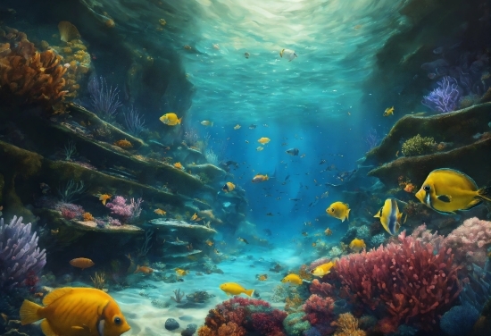 Water, Underwater, Natural Environment, Fluid, Body Of Water, Organism
