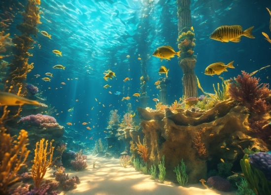 Water, Underwater, Natural Environment, Plant, Fluid, Organism