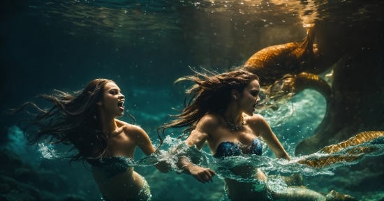 Water, Underwater, Organism, Leisure, Recreation, Happy
