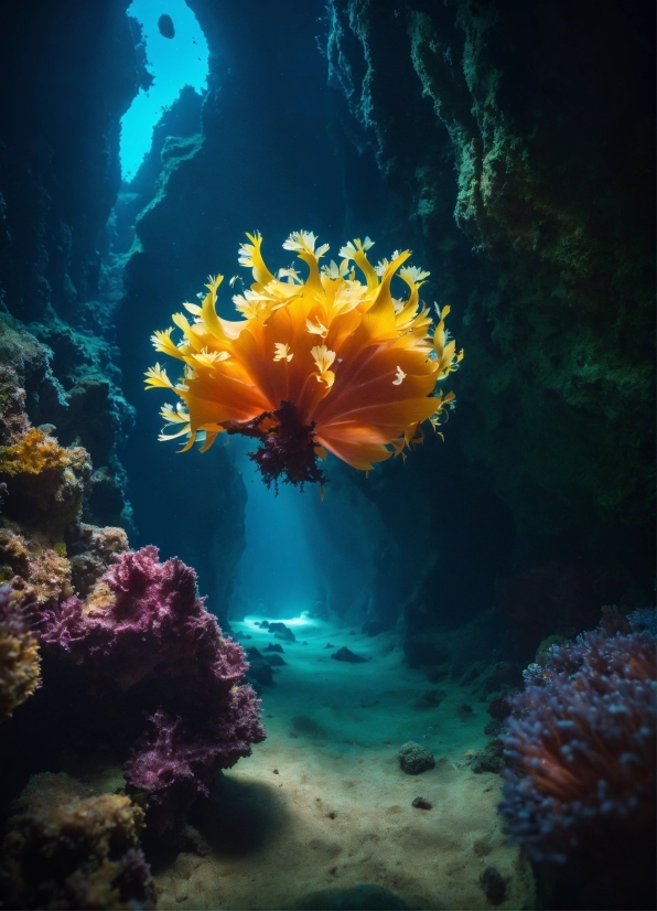 Water, Underwater, Organism, Marine Invertebrates, Coastal And Oceanic Landforms, Sea Anemone
