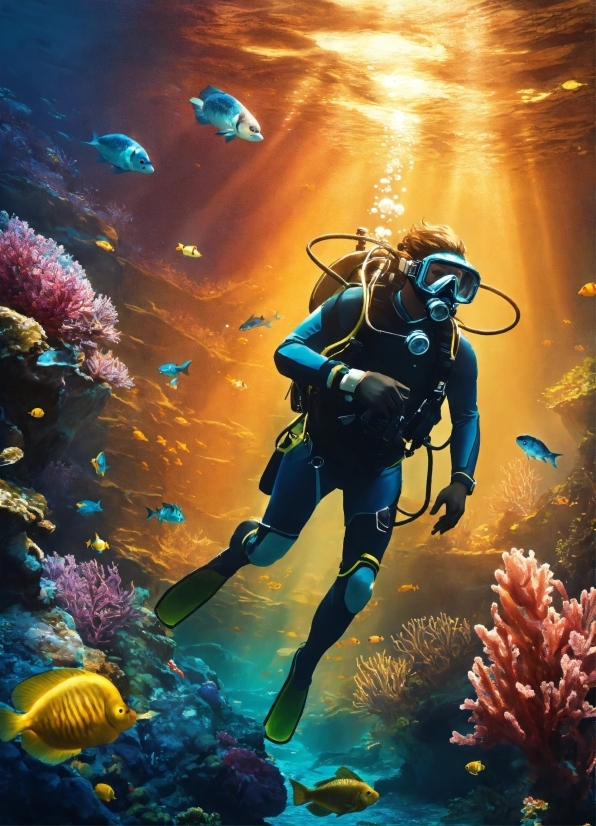 Water, Vertebrate, Natural Environment, Organism, Underwater, Underwater Diving