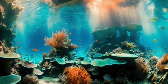 Water, Vertebrate, Underwater, Nature, Azure, Natural Environment