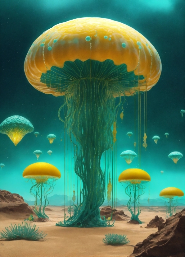 Water, Vertebrate, World, Light, Botany, Jellyfish