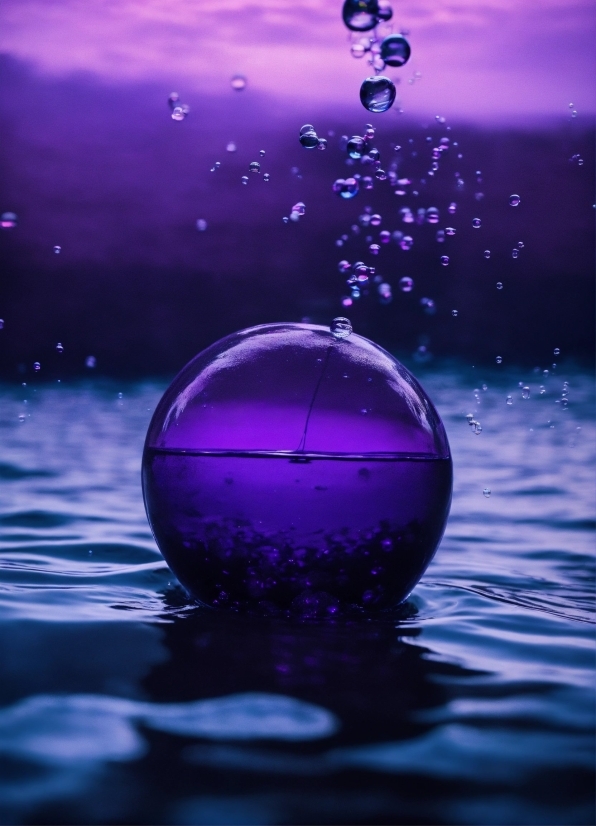 Water, Water Resources, Liquid, Atmosphere, Purple, Nature