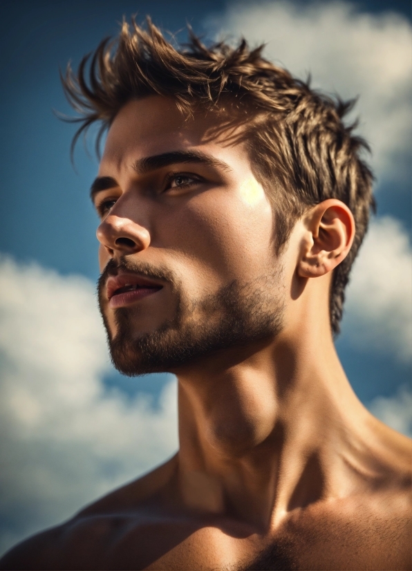 Windows 98 Wallpaper, Cloud, Sky, Eyebrow, Flash Photography, Jaw