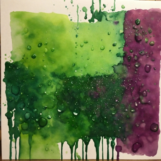 Youtube Ai Point, Art Paint, Green, Paint, Rectangle, Plant
