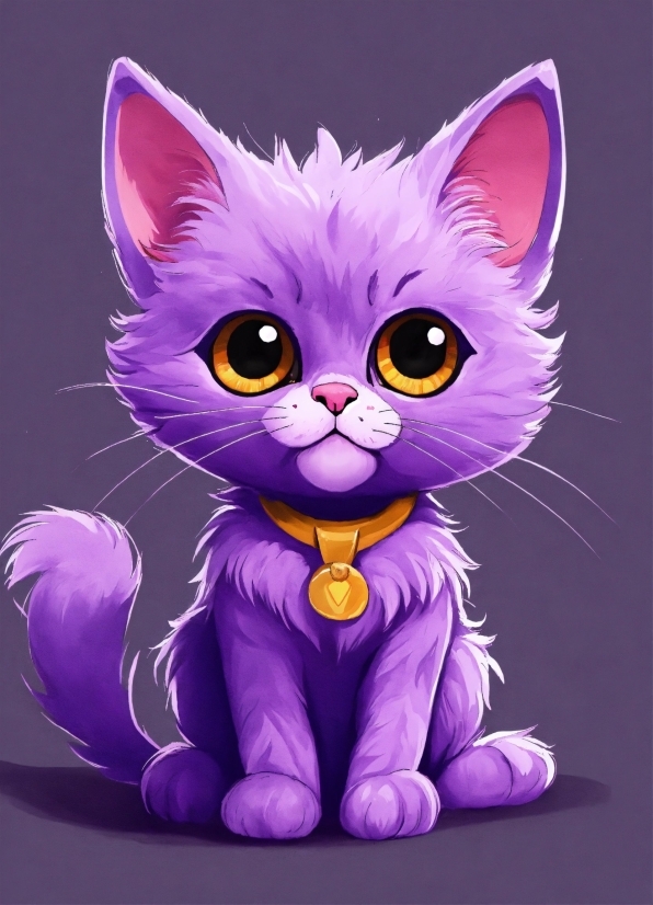 3d Printer Modeling Software, Cat, Purple, Felidae, Carnivore, Small To Mediumsized Cats