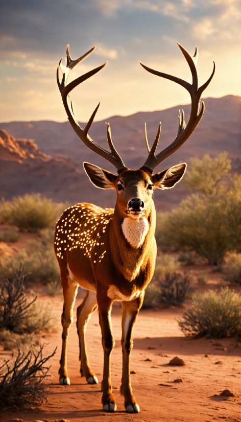 Adobe Premiere Pro Video Editing Software Free Download, Sky, Plant, Light, Cloud, Deer