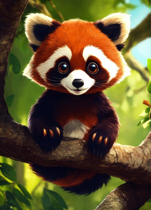 Ai Based Video Maker, Red Panda, Vertebrate, Nature, Botany, Natural Environment