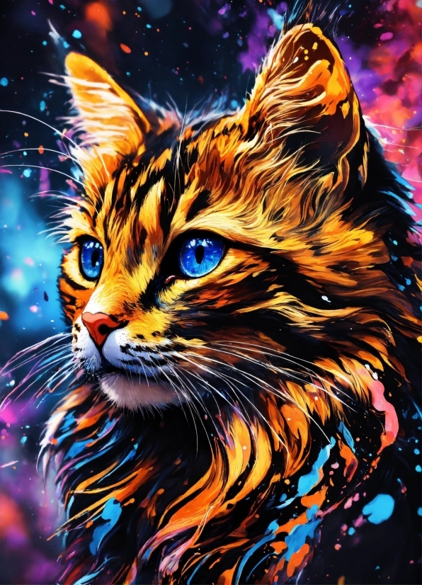 Ai Social Media Content Generator, Vertebrate, Felidae, Cat, Carnivore, Organism