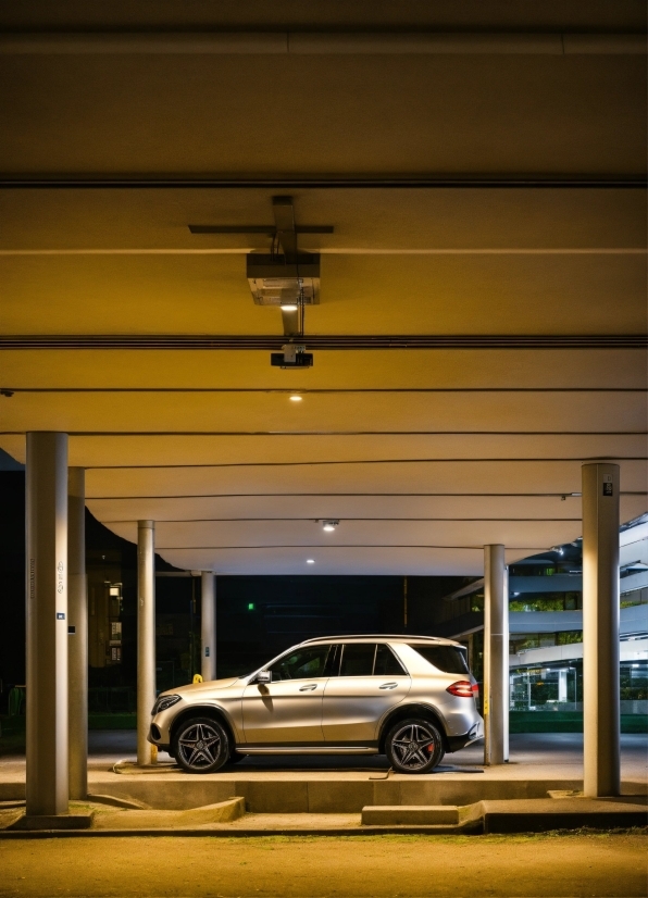 Automotive Parking Light, Wheel, Tire, Car, Vehicle, Building