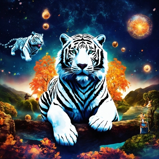 Bengal Tiger, Felidae, Carnivore, Tiger, Organism, Siberian Tiger