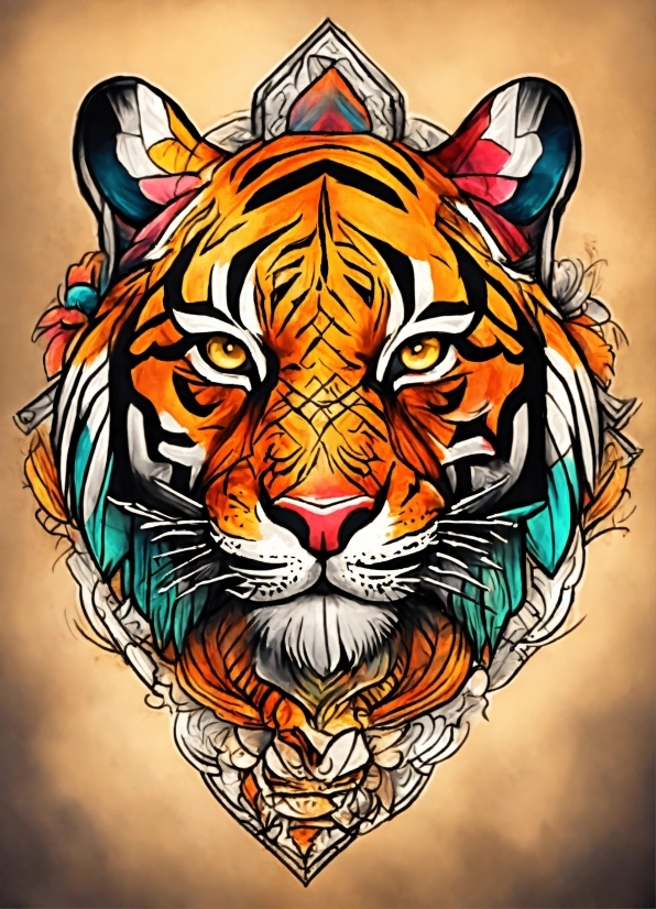 Bengal Tiger, Siberian Tiger, Facial Expression, Vertebrate, Organ, Nature