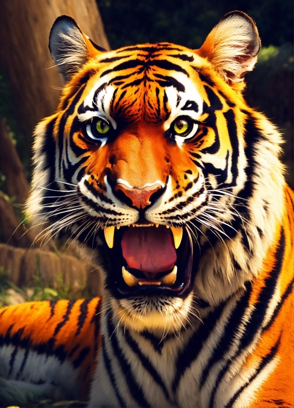 Bengal Tiger, Siberian Tiger, Photograph, Tiger, Light, Felidae
