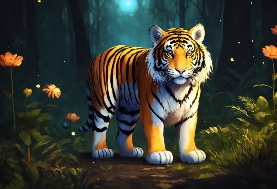 Bengal Tiger, Siberian Tiger, Tiger, Felidae, Carnivore, Natural Environment