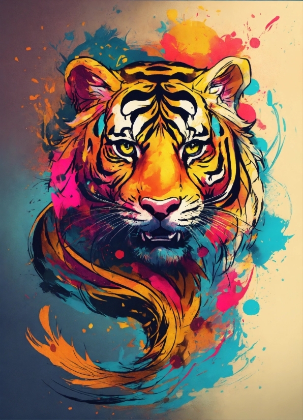 Bengal Tiger, Siberian Tiger, Tiger, Felidae, Carnivore, Orange