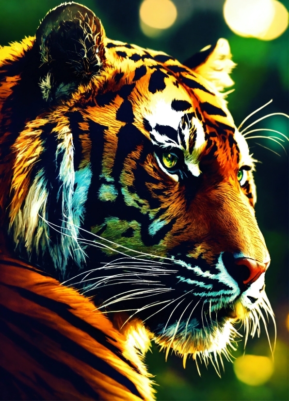 Bengal Tiger, Siberian Tiger, Tiger, Felidae, Carnivore, Organism